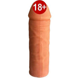 Yumuşak Ten Dokusu Brown Realistik Penis Kılıfı