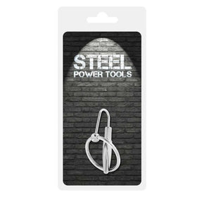 Steel Power Tool Penis Plug W Pens Halkası 30 mm
