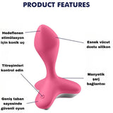 Satisfyer Game Changer Titreşimli Anal Vibratör-Pink
