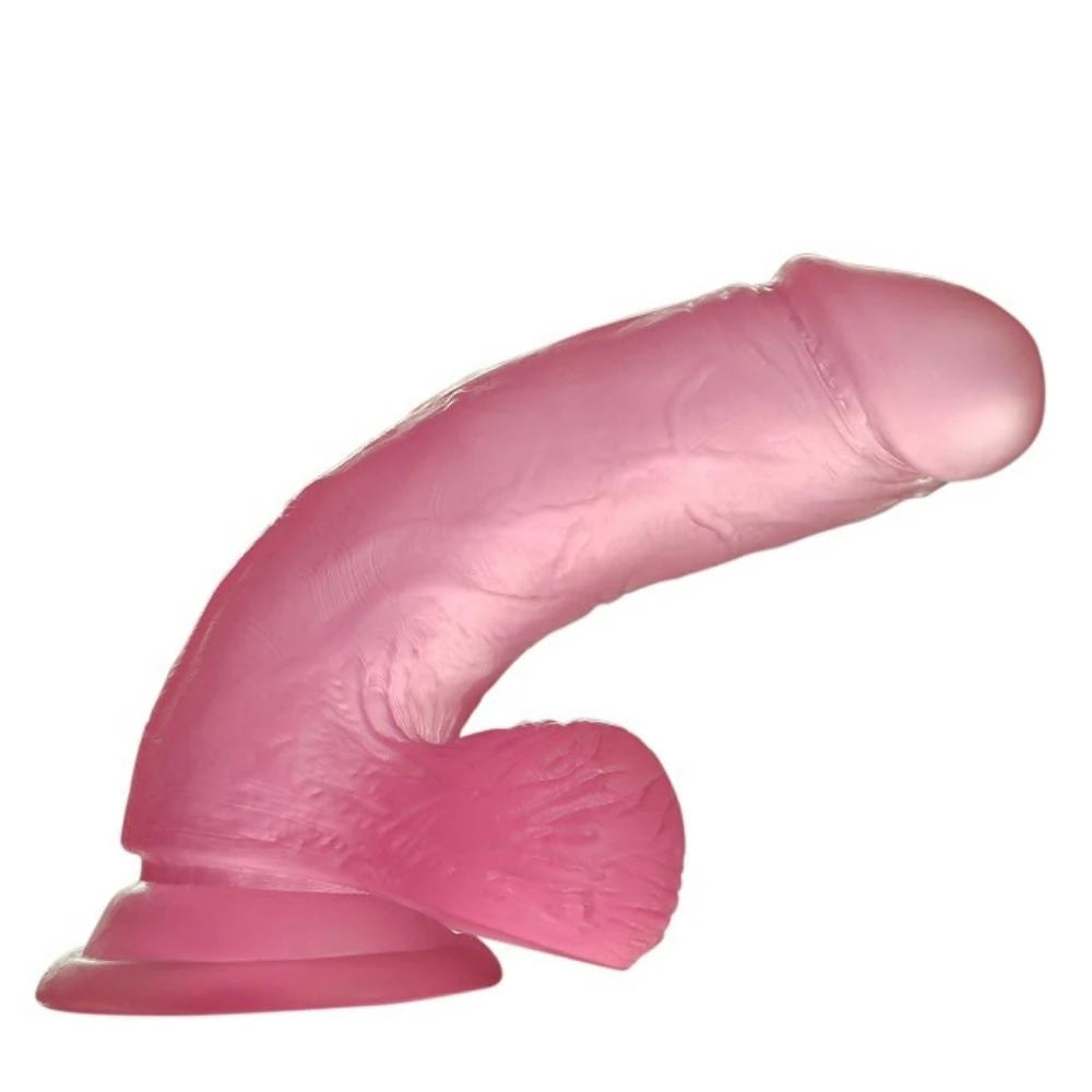 Lovetoy Jelly Studs Pink Small 15 cm Jel Dildo LV3102