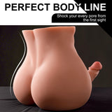 Shequ Bartlett Ass Hareketli Erkek Yarım Vücut Masturbator SQ-MAR30019V
