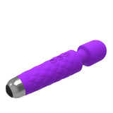 Erox Massage Vibes Purple Ultra Güçlü 20 Mod Usb Şarjlı Masaj Vibratör