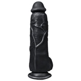 Xise Dildo Series Adam Rubber  21 cm Realistik Zenci Penis XS-WBC10012-Black
