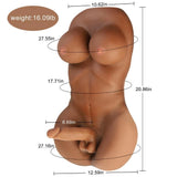 Xise Nalada Penisli ve Göğüslü Transeksüel Masturbator Melez XS-MA30010