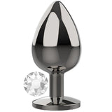 Erox White Jewellery Large Lüks Çelik Anal Plug