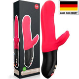 Fun Factory Bi Stronic Fusion Kırmızı İtmeli ve Titreşimli Vibratör