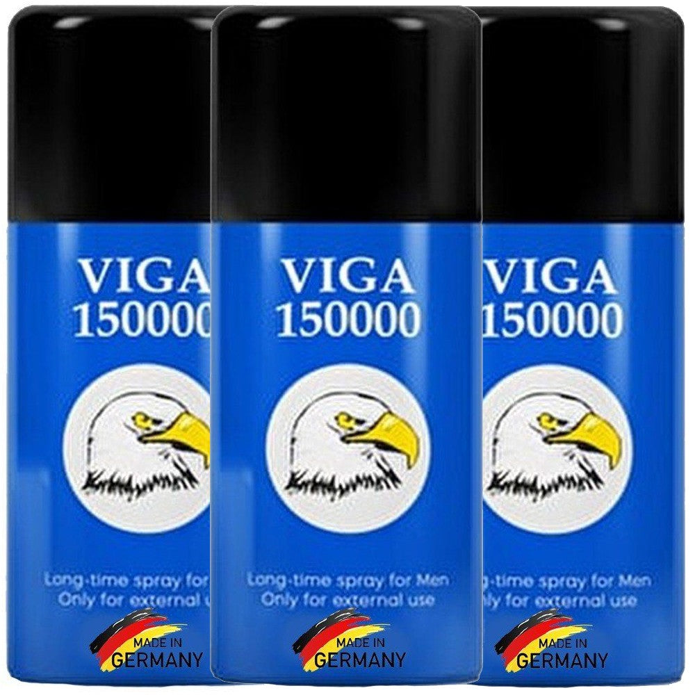 Orjinal Süper Viga 150.000 Erkeklere Özel E Vitaminli Penis Spreyi 3'lü Paket