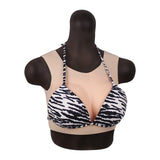 Bodysuit Crossdresser Askılı Giyilebilir Silikon Göğüs L Beden