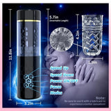 Erox The Masturbation Pro Otomatik İleri Geri & Dönen Mastürbatör