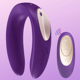 Satisfyer Double Plus Remote Uzaktan Kumandalı Partner Vibratör