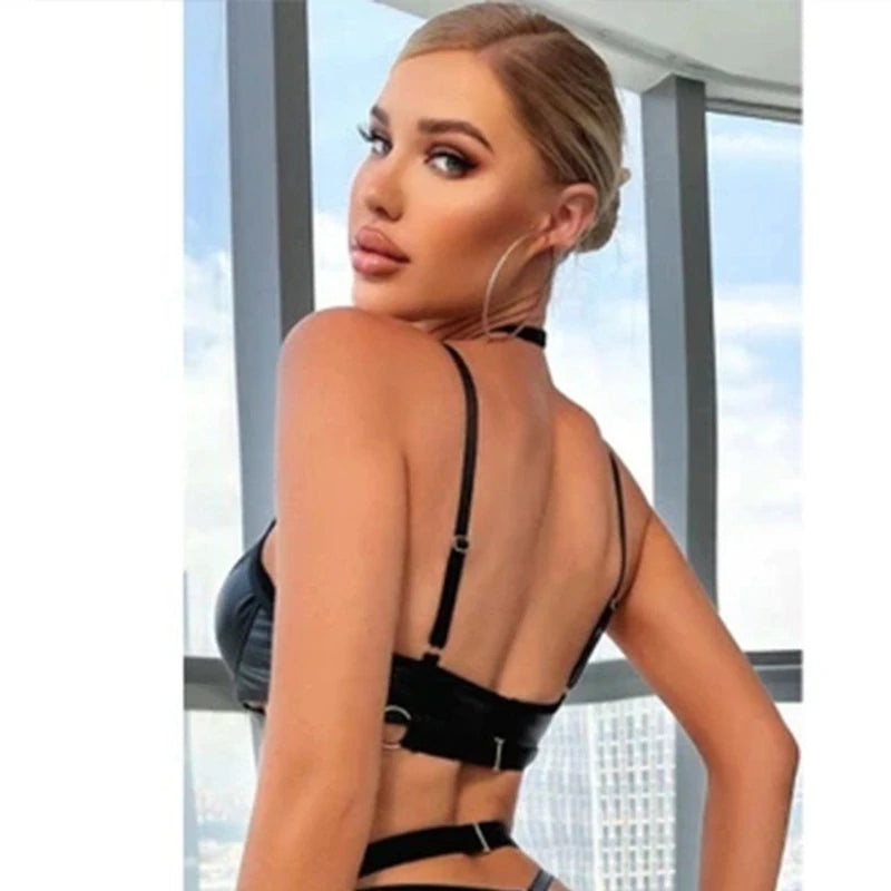 Erox Fantasy Wear Lingerie Dreams Zincirli Jartiyer Takım