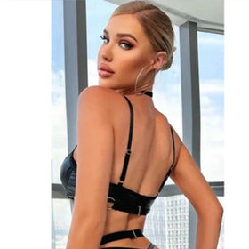 Erox Fantasy Wear Lingerie Dreams Zincirli Jartiyer Takım