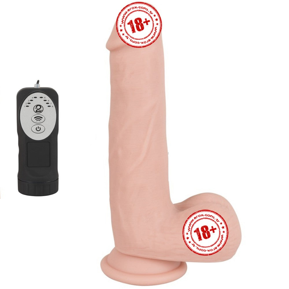 You2Toys Medical Silicone Realistic Rotating Dönebilen Titreşimli Penis