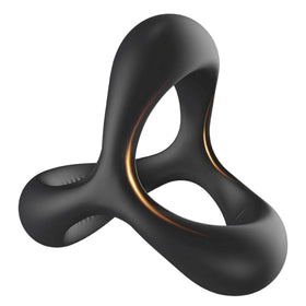 Erox Black Rider Çok Esnek Silikon Yumuşak Penis Halkası