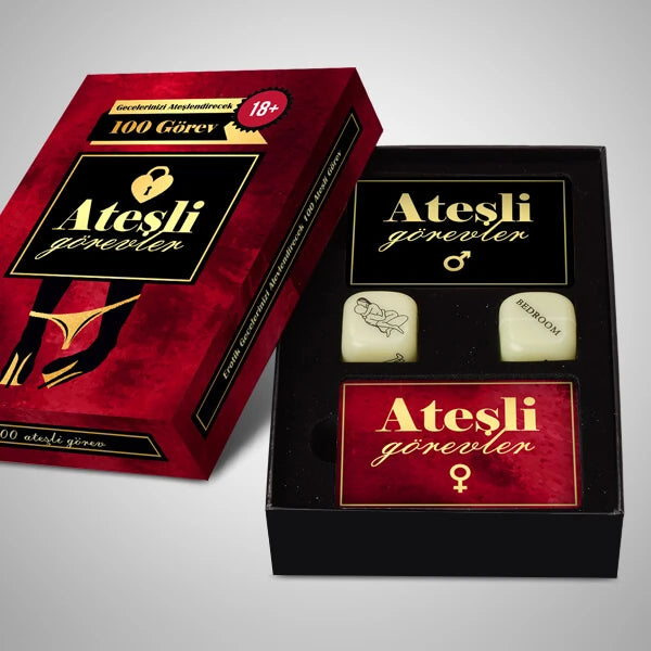 Erox Erotica Game Ateşli Görevler Oyun Kartı
