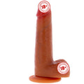ToyJoy Get Real Foreskin Dildo Silicone Kaydırılabilir Deri Realistik Penis 18 Cm.