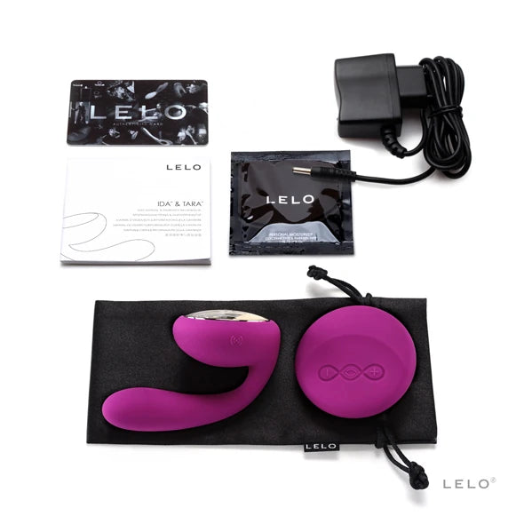 Lelo İda Deep Rose Uzaktan Kumandalı Hareketli Lüks Vibratör