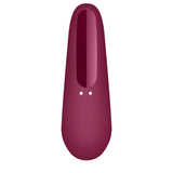 Satisfyer Curvy 1+ Telefon Kontrollü Emiş Güçlü Vibratör-Bordeaux