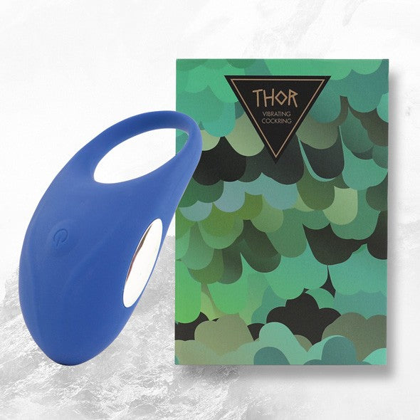 Feelztoys Thor Cock Ring Titreşimli Penis Halkası Blue