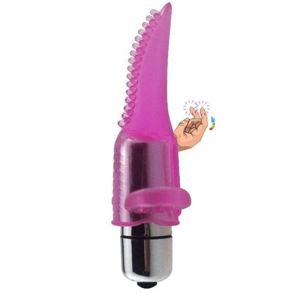 Erox To Me Finger Vibrator Klitoris Uyarıcı Parmak Vibratör-Pink