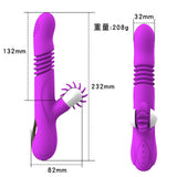 Erox Licking Life İleri Geri Hareketli Klitoral Stimülasyon Vibratör-Purple