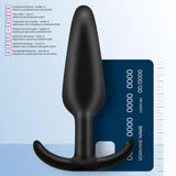 Erox Anal Fantasy Silicone Jelly Butt Plug Anal Alıştırıcı-Black