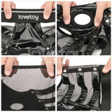 Lovetoy Rebellion Reign Iconic Harness Strap on Set LV781001A XS/S