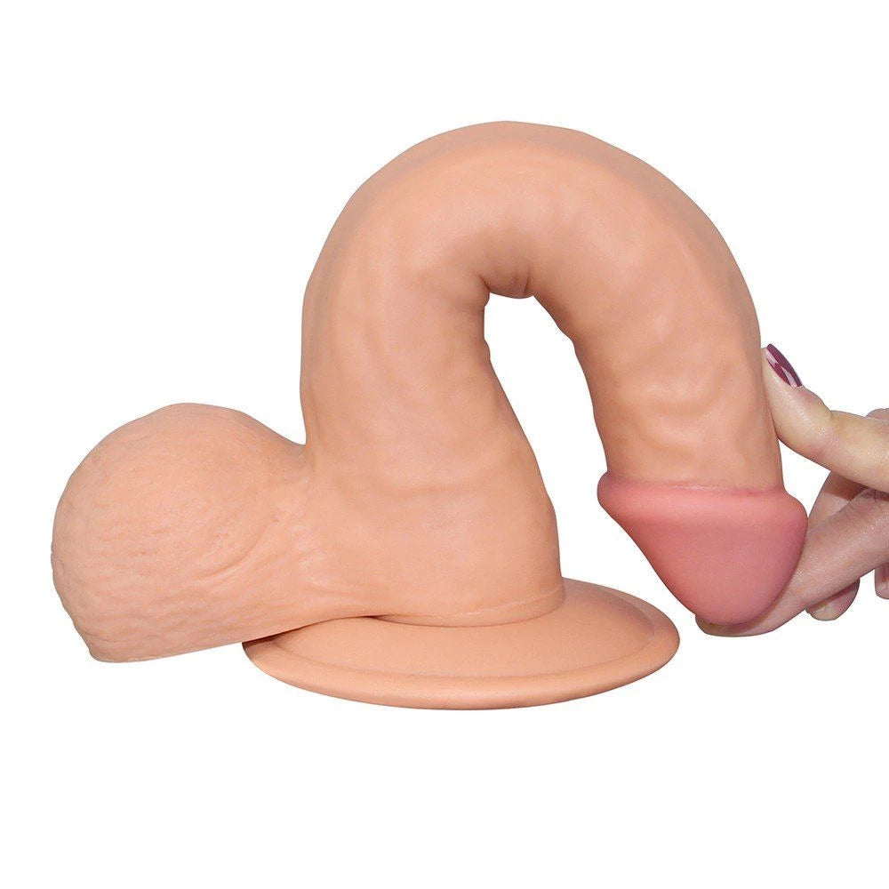 Lovetoy The Ultra Soft Dude Dildo 20 Cm Realistik Penis LV1082