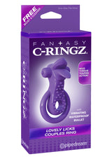 Fantasy C-Ringz Lovely Licks Ring Titreşimli Penis Halkası