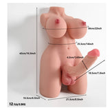 Erox Masturbation Flesh Transeksüel Vajina Mastürbatör 5.5 Kg.