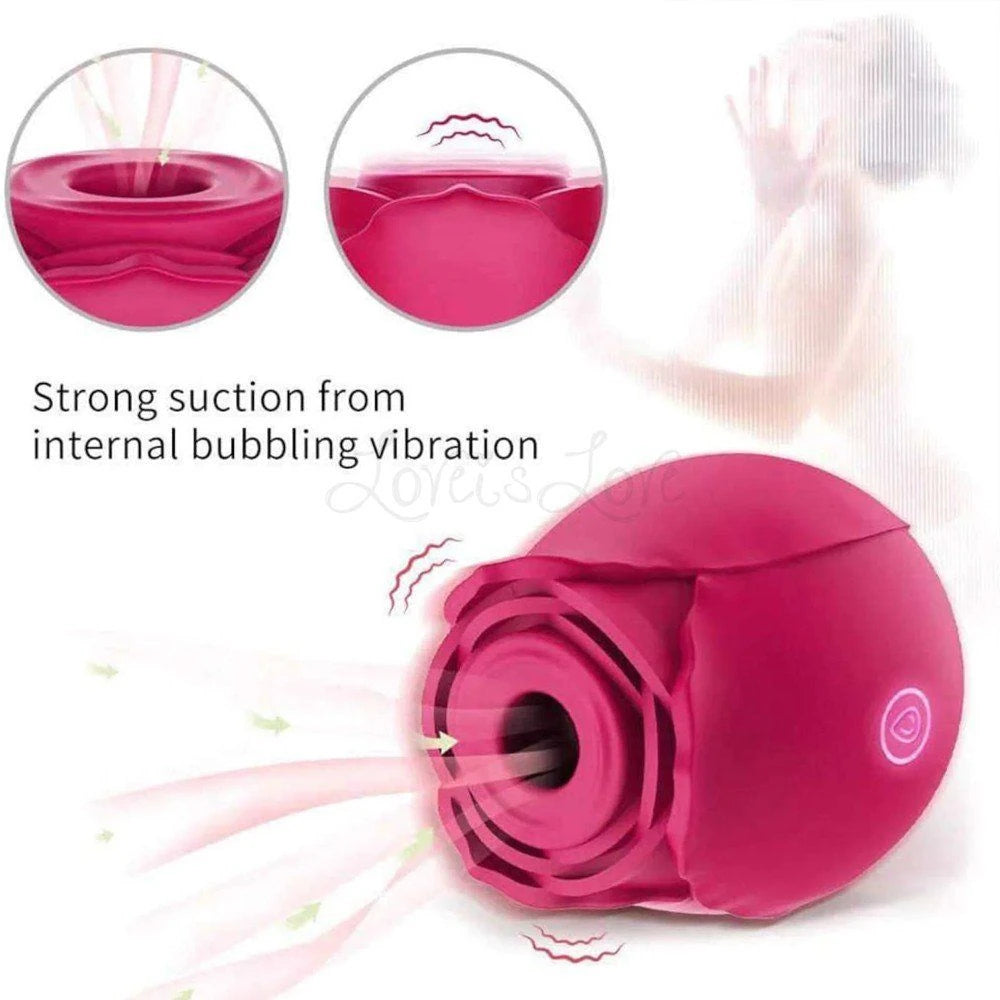 Erox Rosie Sucking Klitoral Uyarıcı Emiş Güçlü Vibratör