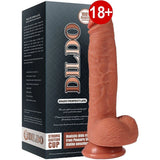 Shequ Leo Belden Bağlamalı 23 Cm Strapon Realistik Penis