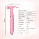 Erox Hammer Love Pink Ultra Güçlü Çekiç Vibratör