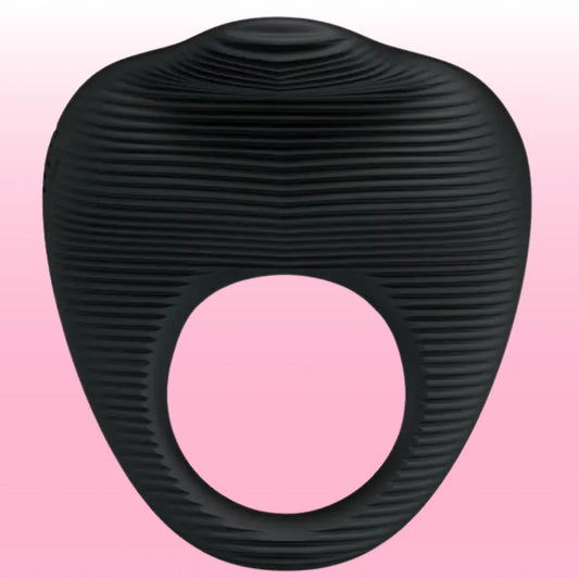 Pretty Love Thimble Vibrating Clitoral Cock Ring Titreşimli Penis Halkası BI-210142