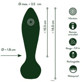 Emerald Love Luxurious Uzaktan Kumandalı Anal Titreşimli Plug