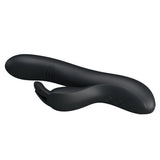Pretty Love Dylan Parmak Hareket Fonksiyonlu Rabbit Vibratör-Black