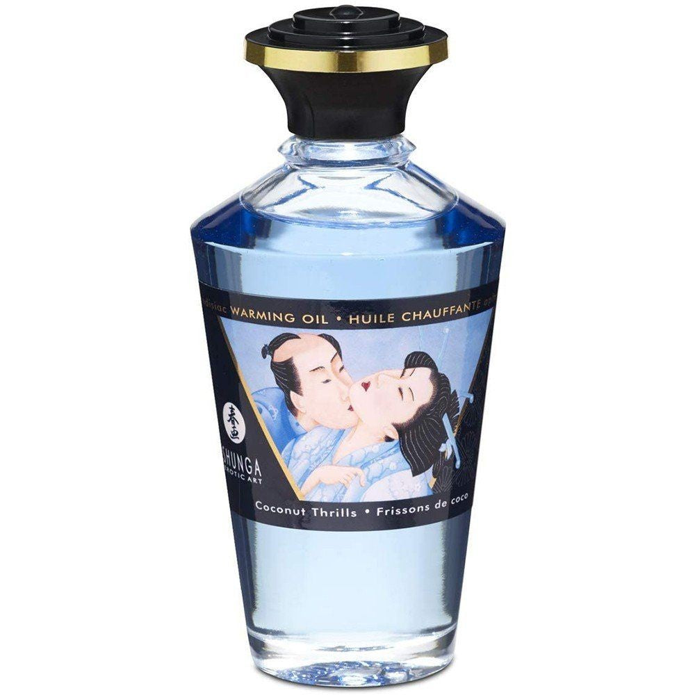 Shunga Aphrodisiac Warming Oil Coconut Aromalı Isıtmalı Masaj Yağı 100 Ml.