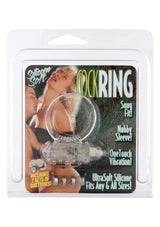 Seven Creations Cock Ring Şeffaf Esnek Titreşimli Penis Halkası
