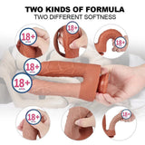 Xise Dildo Jamie Dual Layered Çift Katmanlı Çift Taraflı Penis XS-WBD10076