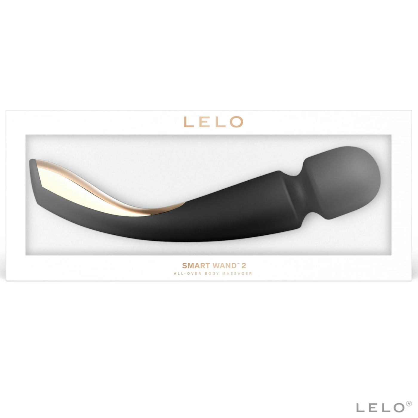 Lelo Smart Wand 2 Large Professional Masaj Wand Vibratör-Black