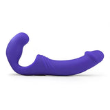 Aphrodisia Double Rider Strapless Strap-On Vibratör-Purple