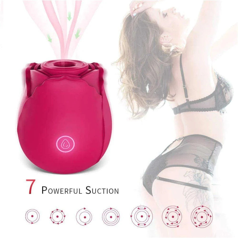 Erox Rosie Sucking Klitoral Uyarıcı Emiş Güçlü Vibratör