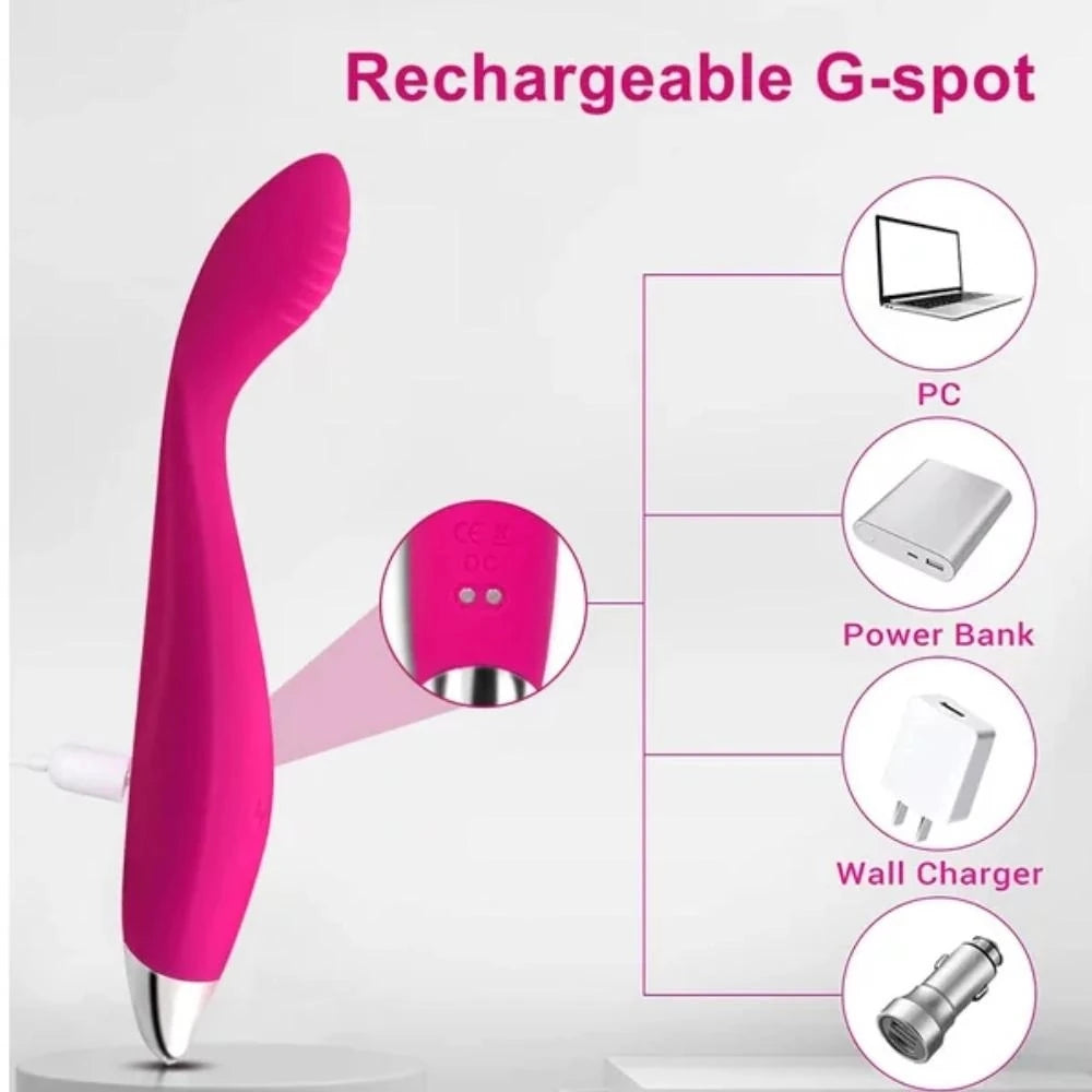 Erox G-Supplies 10 Mod Şarjlı G-Spot Vibratör