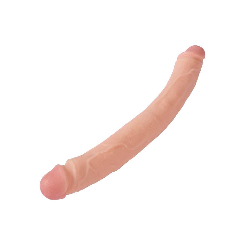 Shequ Dildo Series Elvis 30 Cm Çift Taraflı Realistik Penis