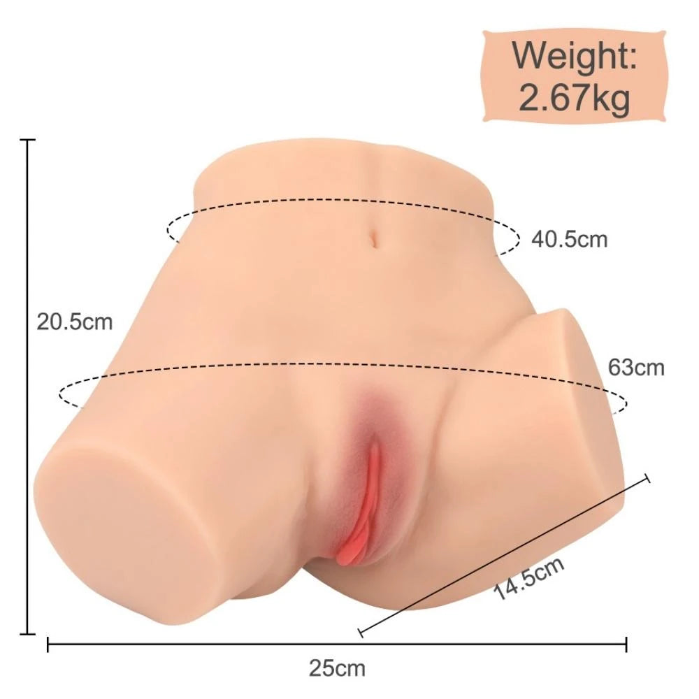 Shequ Eva Anal ve Vajinal Masturbator SQ-MA50098