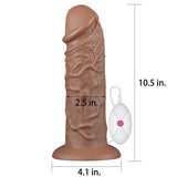 Lovetoy Realistic Chubby Vibrating Dildo 26.6 cm Büyük Realistik Penis LV111120