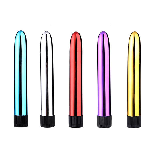 Melo Purple Metal Vibrating Anal ve Vajinal Metal Vibratör