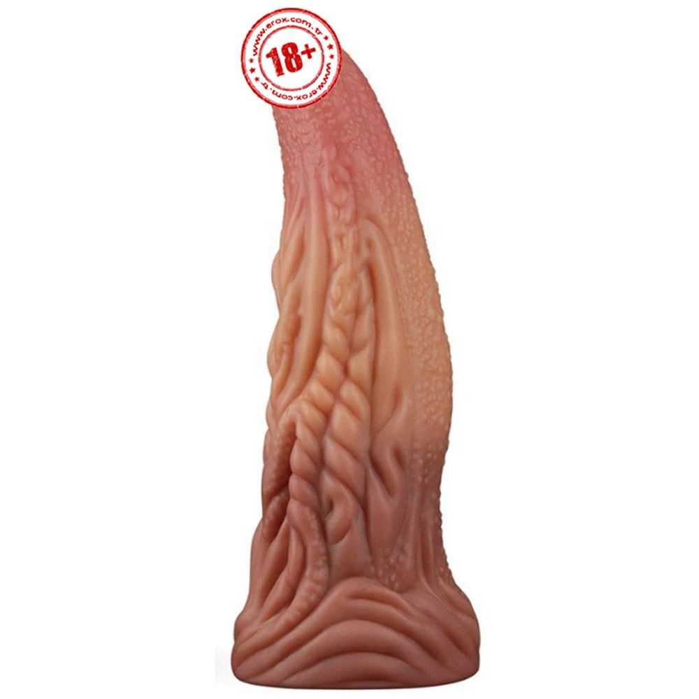 Lovetoy Dual Layered Platinum Silicone 25 Cm Monster Realistik Dildo