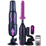Hismith Pro Traveler 2.0 Strong Suction Cup Telefon Kontrollü Seks Makinesi