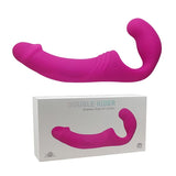 Aphrodisia Double Rider Strapless Strap-On Vibratör-Pink